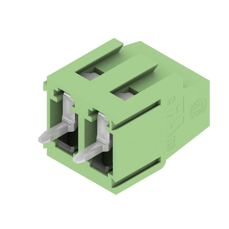 1716140000 - 5.08mm Terminal Block for PCB, 2 Poles, 90-Degree Connection  (Pack of 100)