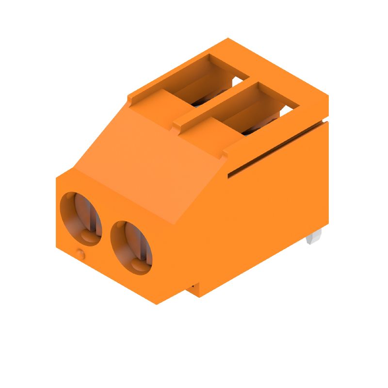 1994230000 - 5.00mm Orange PCB Terminal, 2 Poles, 180° Angle  (Pack of 174)