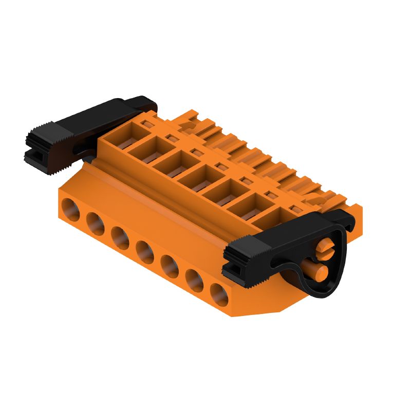 1087300000 - 5.08mm 7-Pole Female Plug Connector with 90° Angle  (Pack of 36)