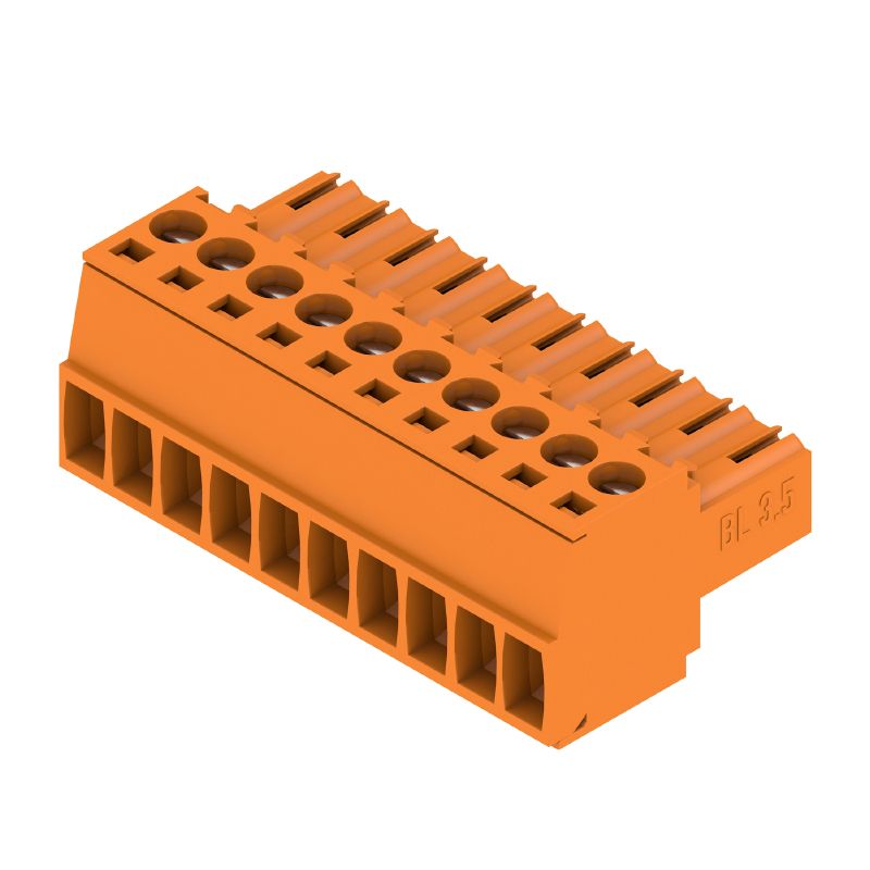 1597440000 - 3.50mm 10-Pole PCB Female Connector, 180° Orientation  (Pack of 48)