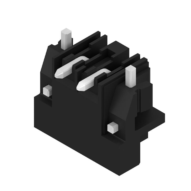 1379610000 - 3.50mm Male Header Connector with 90° Orientation and Clip Flange  (Pack of 100)