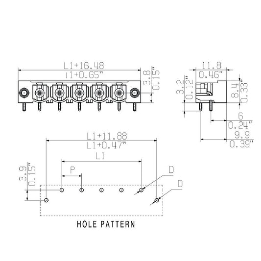 1096030000 - 7.62mm Male Header PCB Connector, 2 Poles, RoHS Compliant  (Pack of 72)