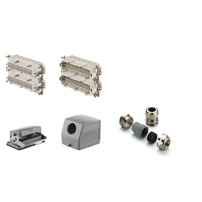 1802360000 - Heavy-Duty 48-Pole Aluminium Connectors, IP65 Rated