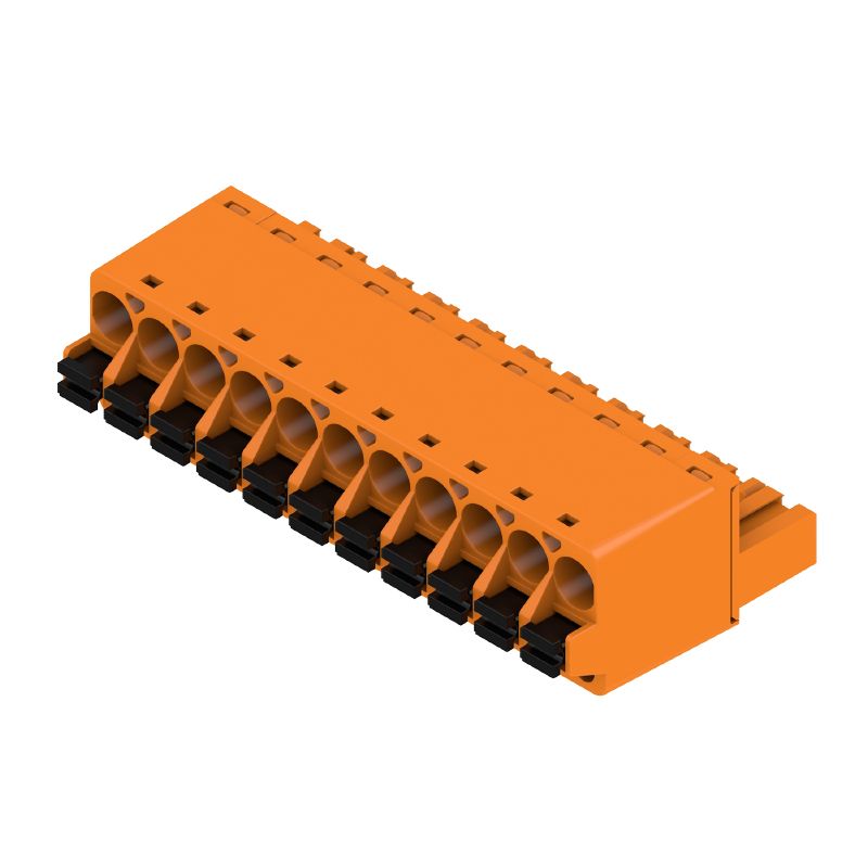 1017970000 - 11-Pole 5mm PCB Connector, 180° with PUSH IN Feature  (Pack of 30)