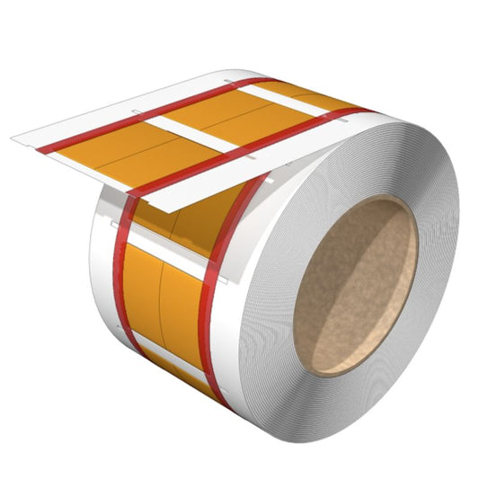 2437800000 - Yellow Cable Marker 25.4 x 40.5 mm, RoHS Compliant  (Pack of 400)