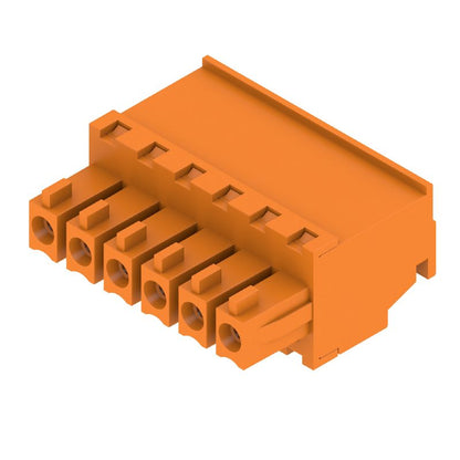 1940230000 - 3.81mm 6-Pole PCB Connector with 270° Clamping Direction  (Pack of 50)