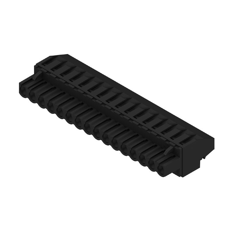 1949160000 - 5.08mm 16-Pole Female PCB Connector, 270° Angle  (Pack of 18)