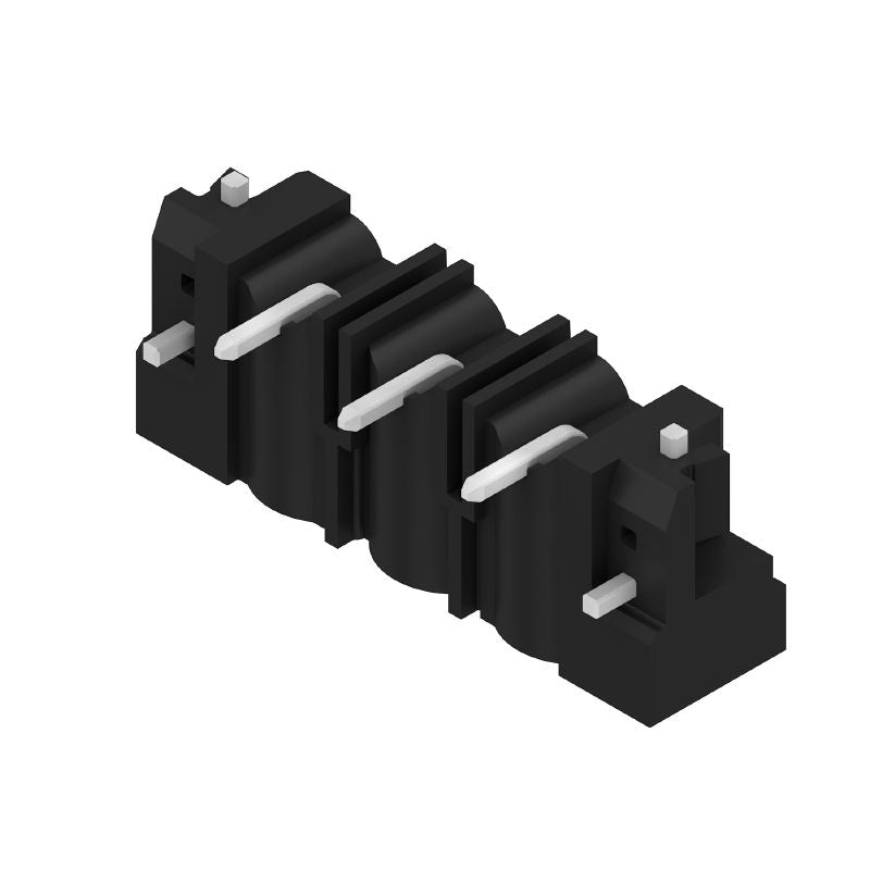 1095930000 - 7.62mm Male PCB Connector with Flange, 3 Poles, Black  (Pack of 54)