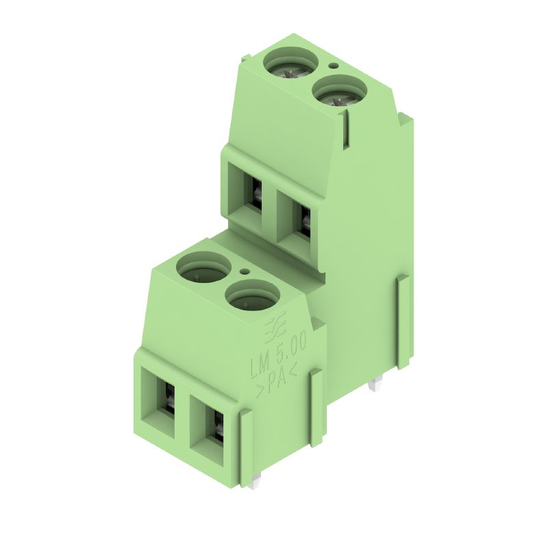 1916010000 - 5.08mm PCB Terminal, 4 Poles, Tinned Solder Pin 3.5mm  (Pack of 92)