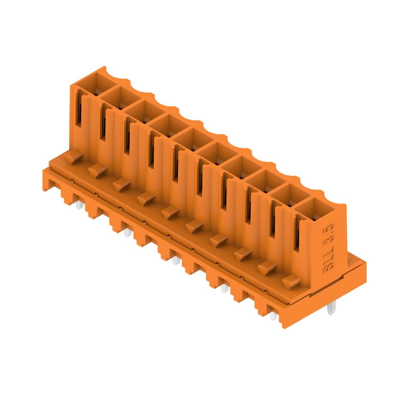 1376470000 - 3.5mm Pitch Orange PCB Connector for Female Headers  (Pack of 15)