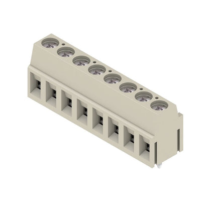 1913190000 - 5.00mm PCB Terminal Block, 8 Poles, 90° Angle  (Pack of 50)