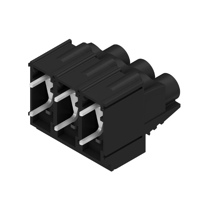 2014060000 - 10.16mm PCB Terminal, 90° Connection, 3 Poles, Black Finish  (Pack of 20)
