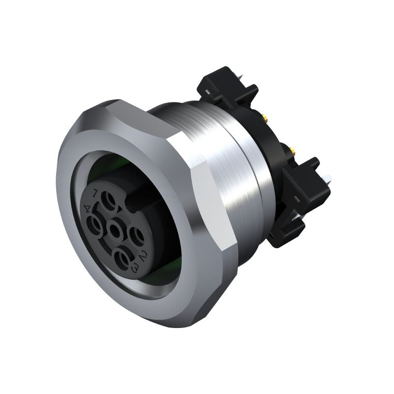 2423020000 - IP67 M12 Socket Connector with 4 Poles, M14 Thread  (Pack of 25)