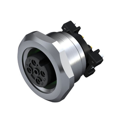 2423020000 - IP67 M12 Socket Connector with 4 Poles, M14 Thread  (Pack of 25)