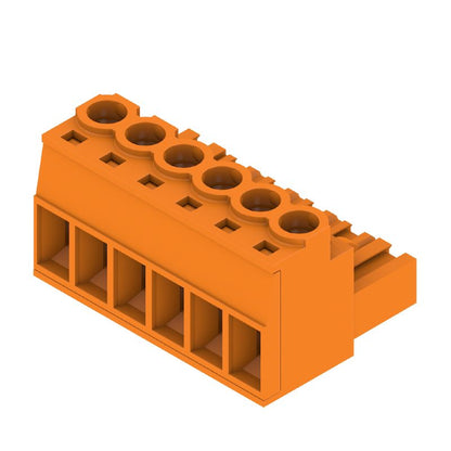 1954450000 - 5mm PCB Plug-In Connector, 6 Poles, 180° Entry  (Pack of 60)