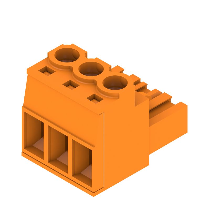 1943590000 - 5.08mm PCB Connector with Clamping Yoke, 180° Connection  (Pack of 120)