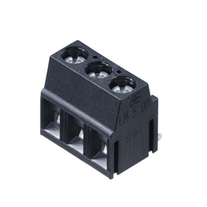 1715280000 - 5mm Black Circuit Board Terminal, 3 Poles, 3.5mm Pins  (Pack of 500)