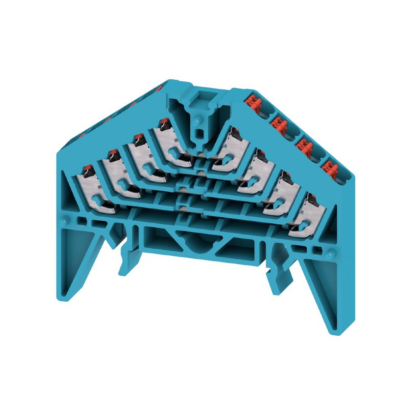 1267890000 - Blue Patch Distributor 4 Levels, 16 Connections, RoHS Compliant  (Pack of 20)