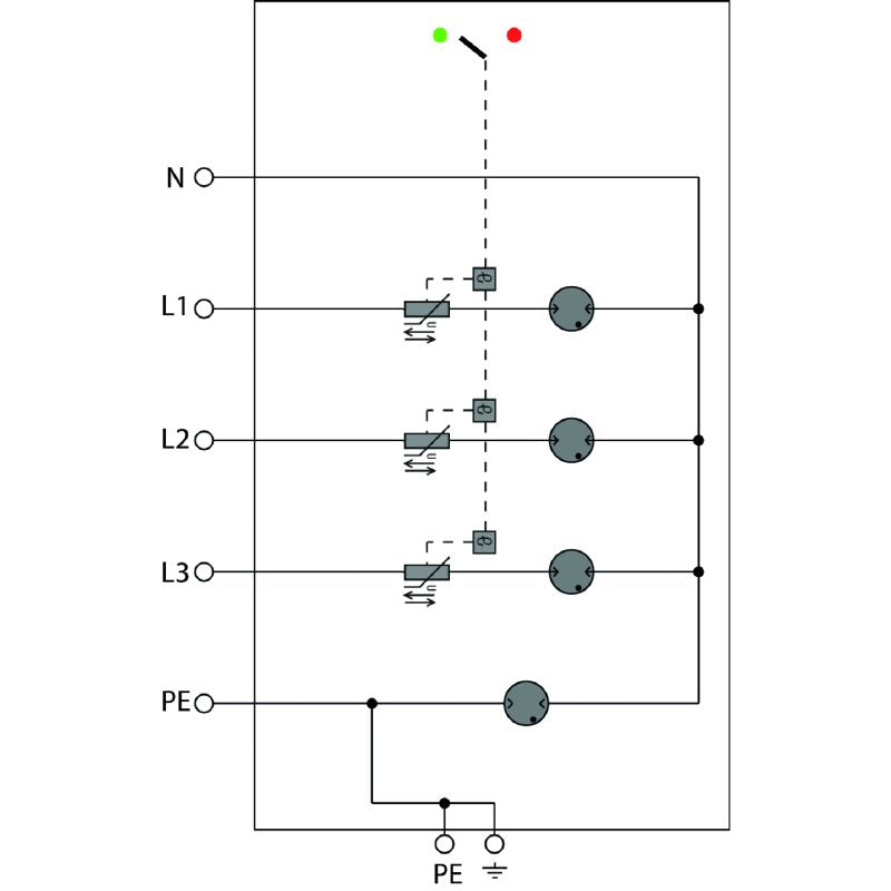 2674460000 - Surge Voltage Arrester with Optical Display for Low Voltage Applications