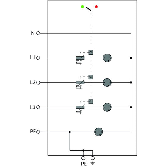 2674460000 - Surge Voltage Arrester with Optical Display for Low Voltage Applications