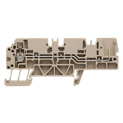 1305310000 - Dark Beige 2.5 mm² Terminal Block, 24A, Screw Connection  (Pack of 50)