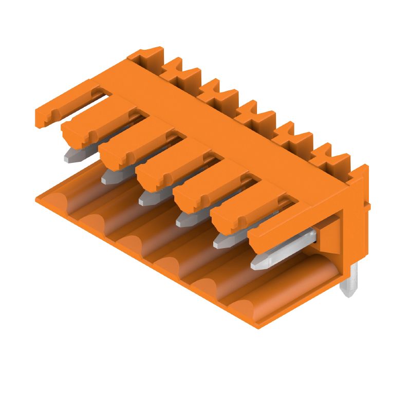 1597250000 - 6-Pole 3.5mm PCB Connector, Right Angle, RoHS Certified  (Pack of 50)