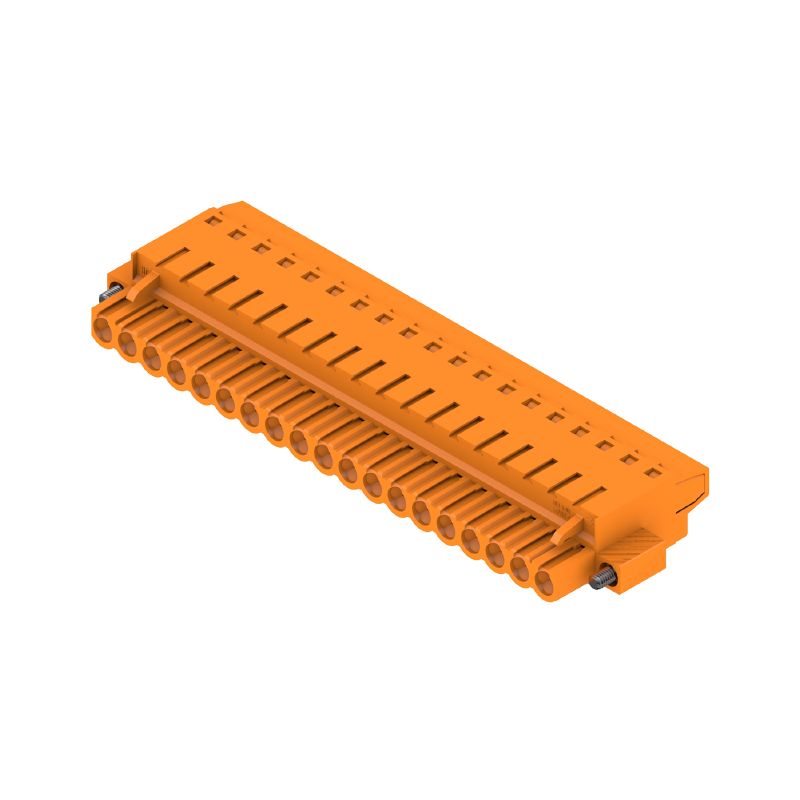 1844160000 - 19-Pole 5.08mm Female Connector, 180° Top Connection  (Pack of 12)