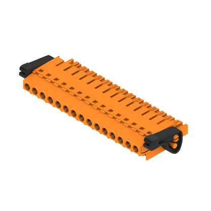 1890120000 - 5.08mm PCB Female Connector with 15 Poles, 180° Top Connection  (Pack of 18)