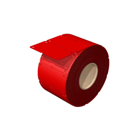 2519130000 - Red 60x32mm SlimFix Cable Markers, 300pcs Roll  (Pack of 300)