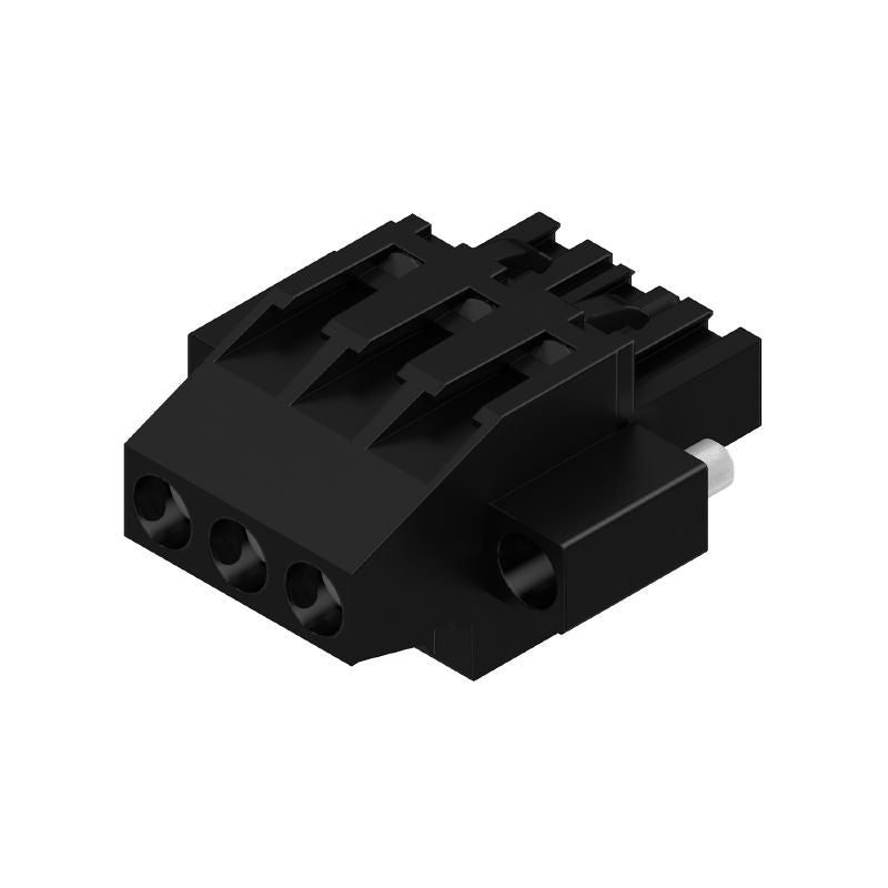 1960720000 - 5mm 3-Pole Female PCB Connector with 90° Clamping Yoke  (Pack of 72)