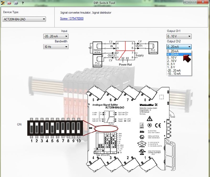 1375470000 - Galvanic Isolation DC Converter with 2 Outputs