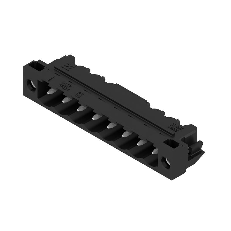 1797290000 - 5mm Pitch Black 8-Pole PCB Connector with Solder Flange  (Pack of 36)