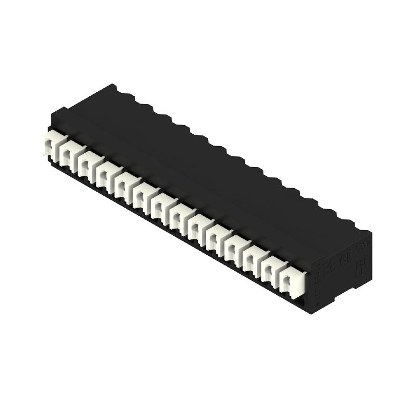1871090000 - Black 14-Pole PCB Terminal, 3.50mm Pitch, 90-Degree Angle  (Pack of 11)