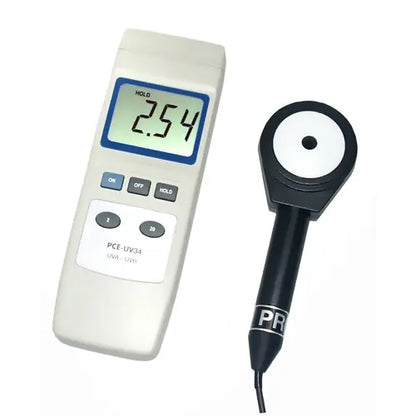 PCE-UV34 - Versatile UVA/UVB Radiation Meter for Safe Sun Exposure Measurement