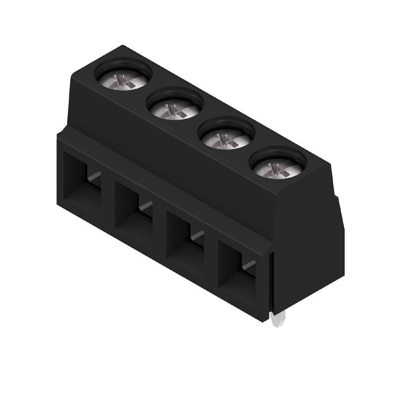 1810870000 - 5.08mm 4-Pole PCB Terminal with 3.5mm Solder Pins - ROHS Compliant  (Pack of 100)