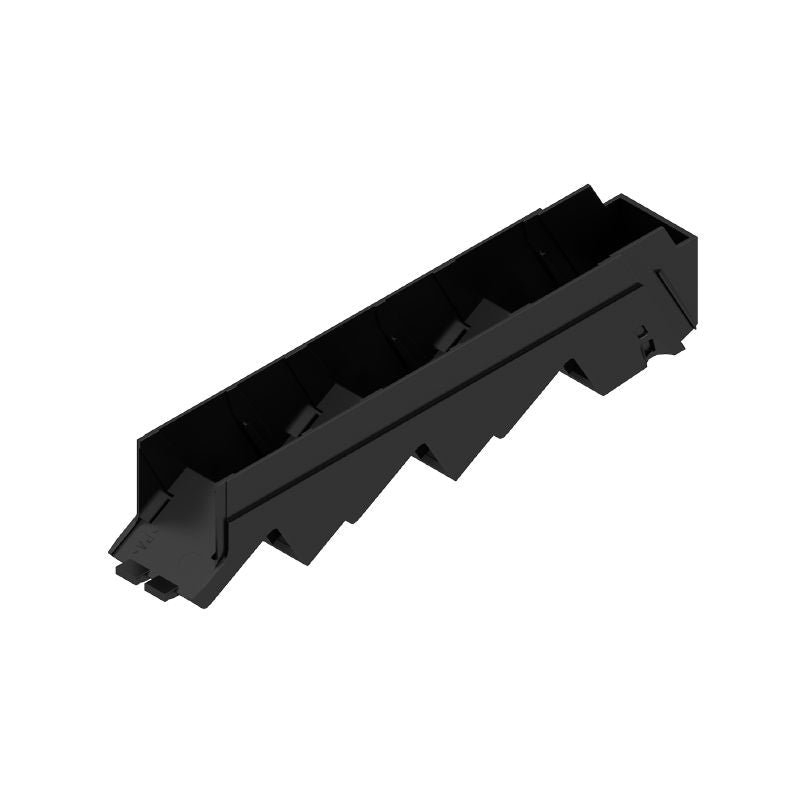 1254170000 - OMNIMATE Black Side Element, 17.5mm Width, Durable Plastic  (Pack of 12)