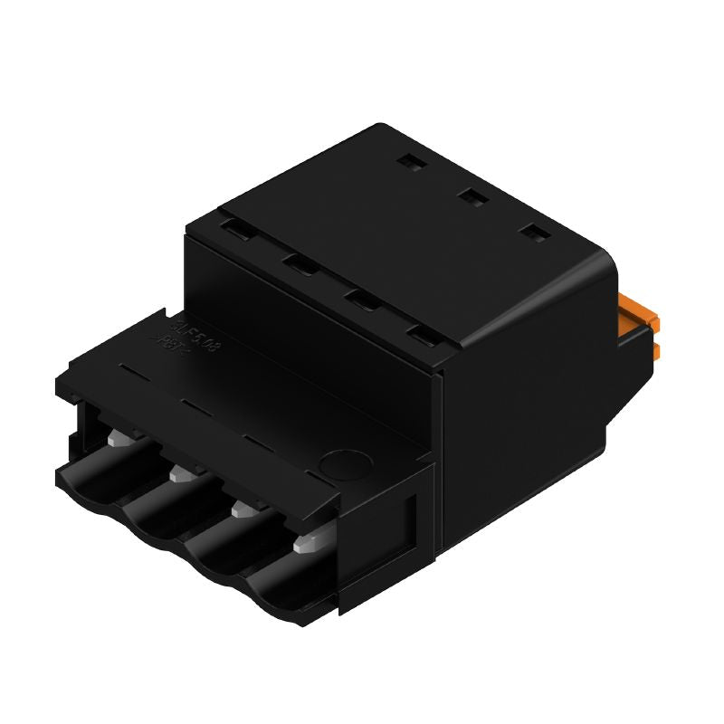 1335810000 - 5.08mm PCB Connector, 4-Pole Push-In, 180° Angle  (Pack of 78)