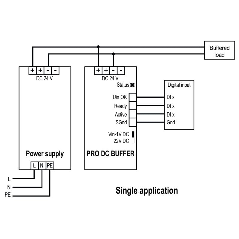 2786240000 - 24V DC Buffer Module, 130mm Depth, RoHS Compliant