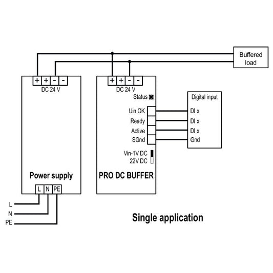 2786240000 - 24V DC Buffer Module, 130mm Depth, RoHS Compliant