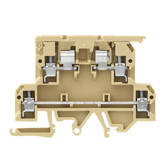 9503350000 - Beige Screw Connection Fuse Terminal | 4mm², 6.3A, 500V  (Pack of 50)