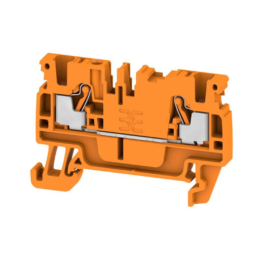 1521930000 - Compact A2C 2.5mm² Feed-Through Terminal, 800V, Orange Housing  (Pack of 100)