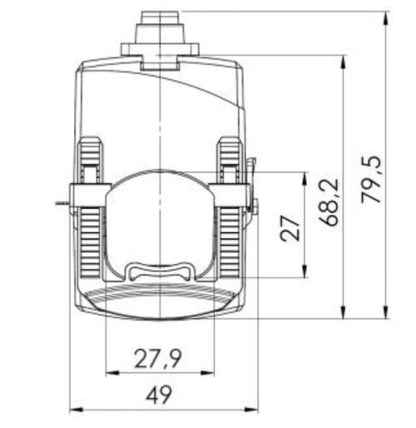 2753100000 - 500A Split-Core Current Transformer, Compact Design, RoHS Compliant