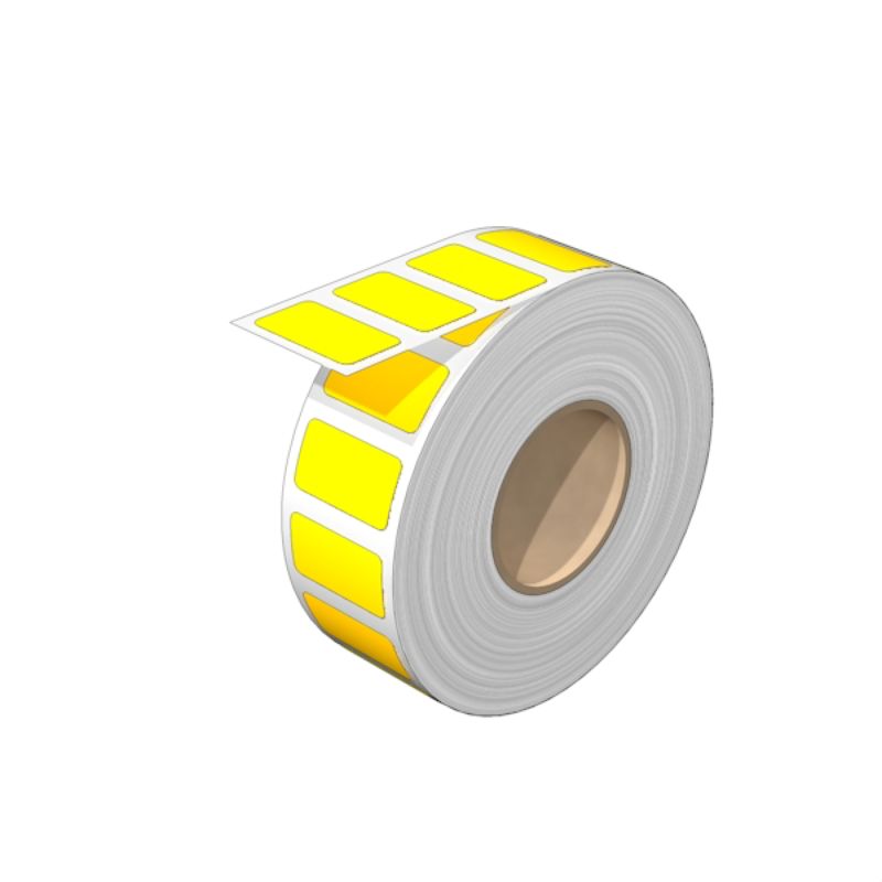 2005630000 - Yellow ClipCard Markers 15x27mm, Self-Adhesive, 450 Pieces  (Pack of 450)
