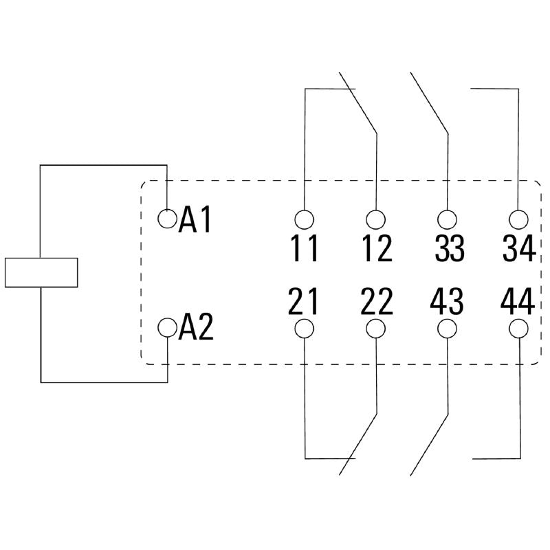 2759040000 - SAFESERIES 24V DC Relay with 2 NO & 2 NC Contacts  (Pack of 5)