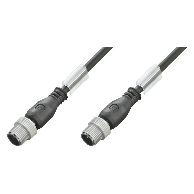 2028150300 - 3m M12 Connecting Cable, 5 Poles, Halogen-Free PUR