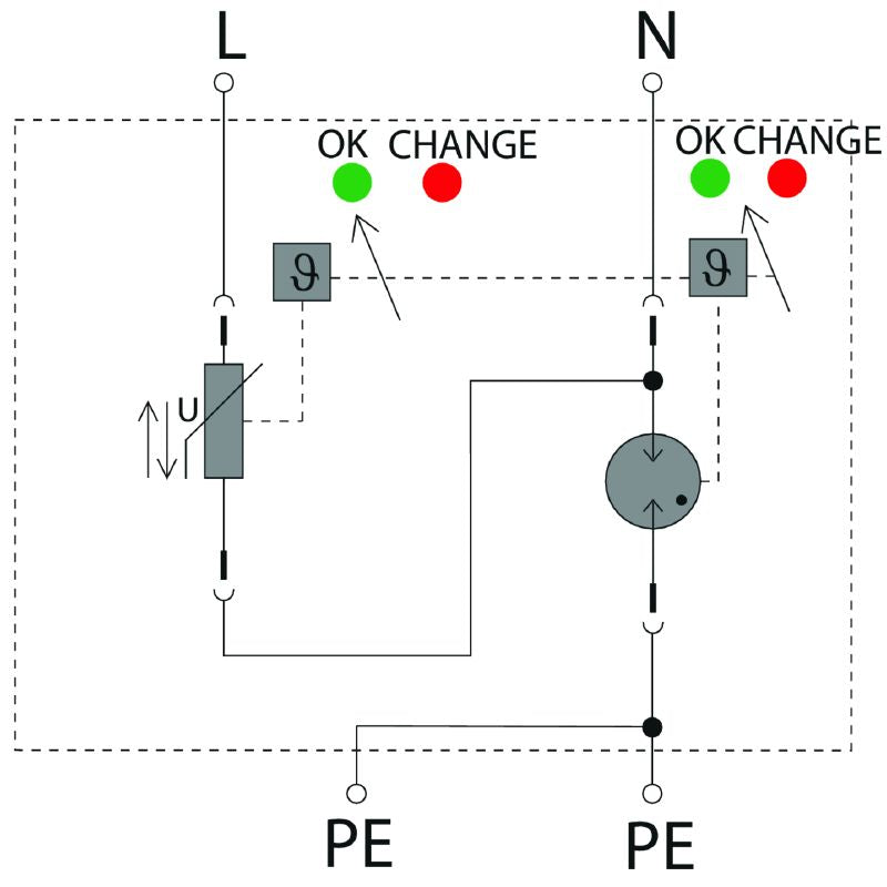 2591480000 - Compact Surge Voltage Arrester for Low Voltage Systems