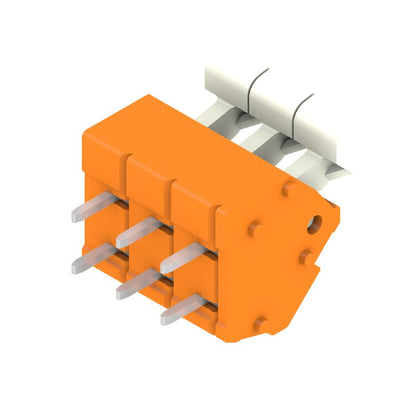 1914580000 - 5.00mm PCB Connectors with 135° Angle and Tension Clamp  (Pack of 100)