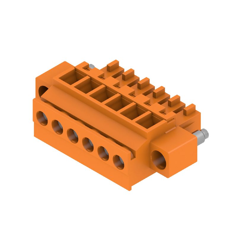 1940020000 - 3.81mm 6-Pole Female PCB Connector with Clamping Yoke  (Pack of 50)