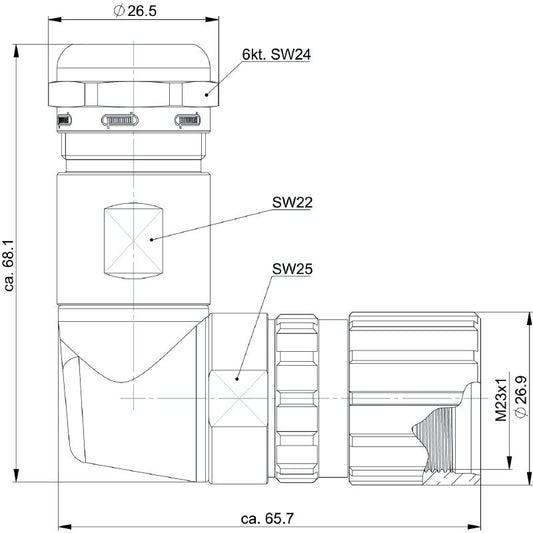 1170280000 - Versatile ROHS Compliant Sensor/Actuator Connector Enclosure