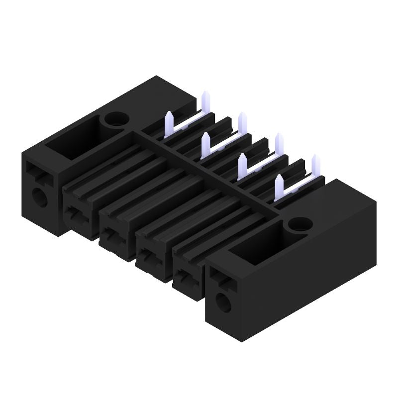 1929540000 - 7.62mm Black PCB Connector with 270° Bending Angle  (Pack of 100)